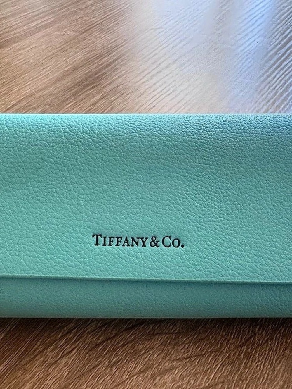 Tiffany & Co. Signature Hard Eyeglass/Sunglasses Case. Signature Hard Eyeglass